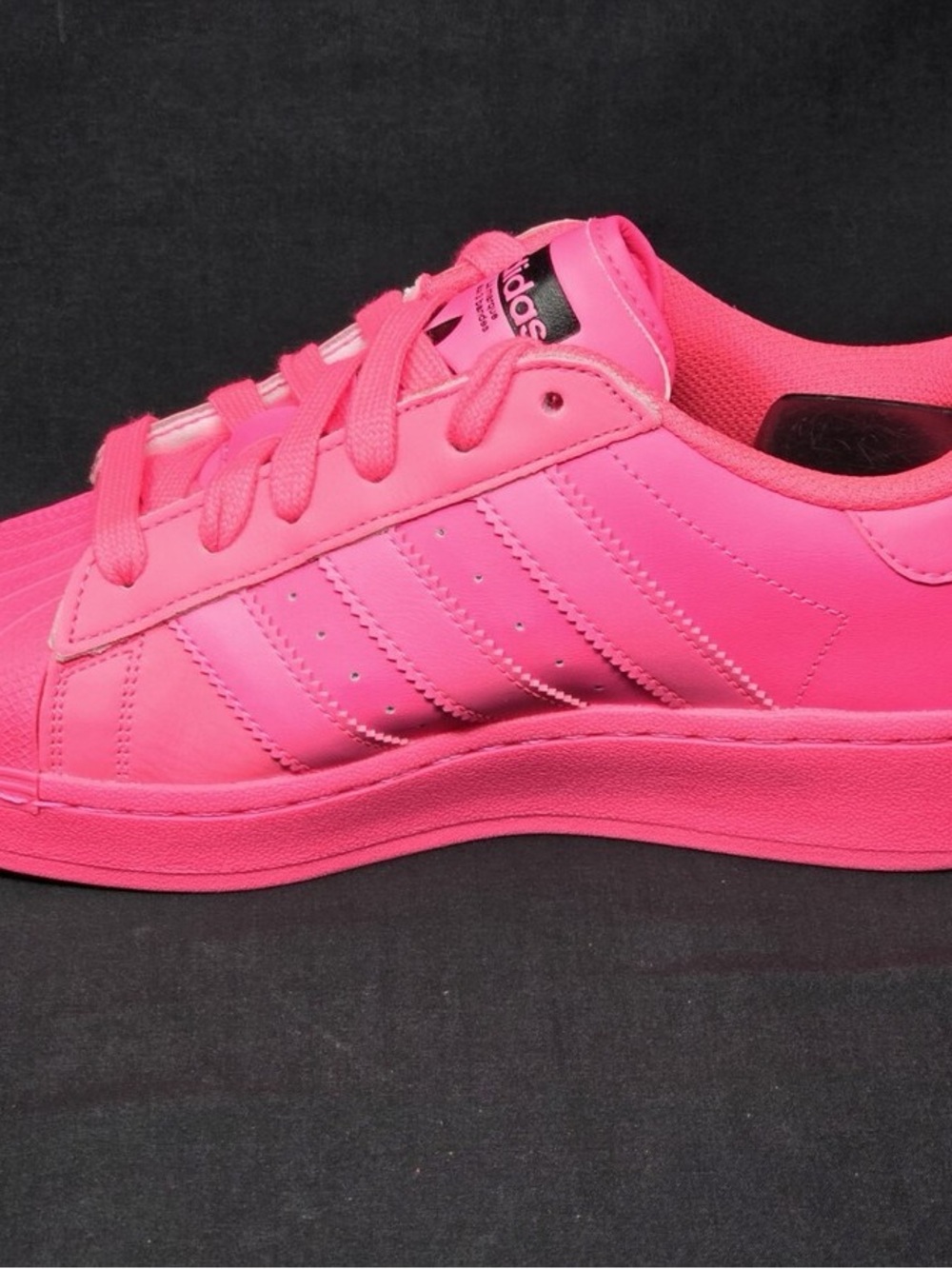 adidas Women's Hot Pink Low-Top Sneaker